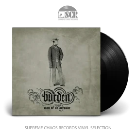 BURDEN · Man Of No Account | BLACK 7" EP (Stoner Rock Vinyl)