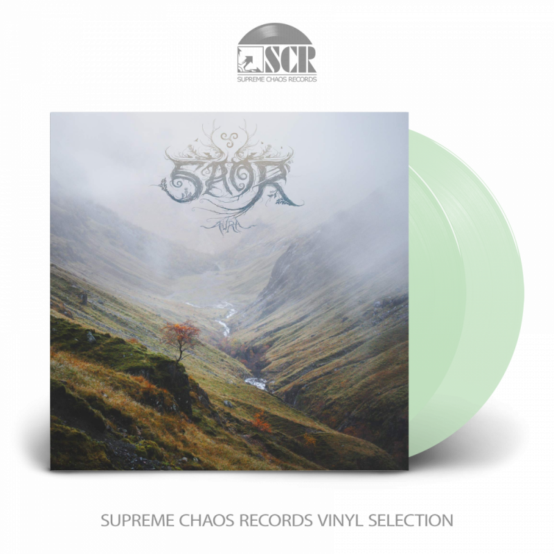 SAOR · Aura | YELLOW/BLUE/RED 2LP (Black Metal Vinyl)