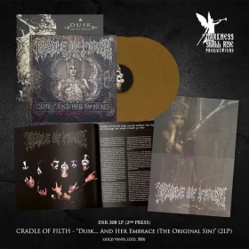 CRADLE OF FILTH · Dusk And Her Embrace (The Original Sin) | GOLD 2LP (Gothic Metal/Black Metal Vinyl) · Bild 2