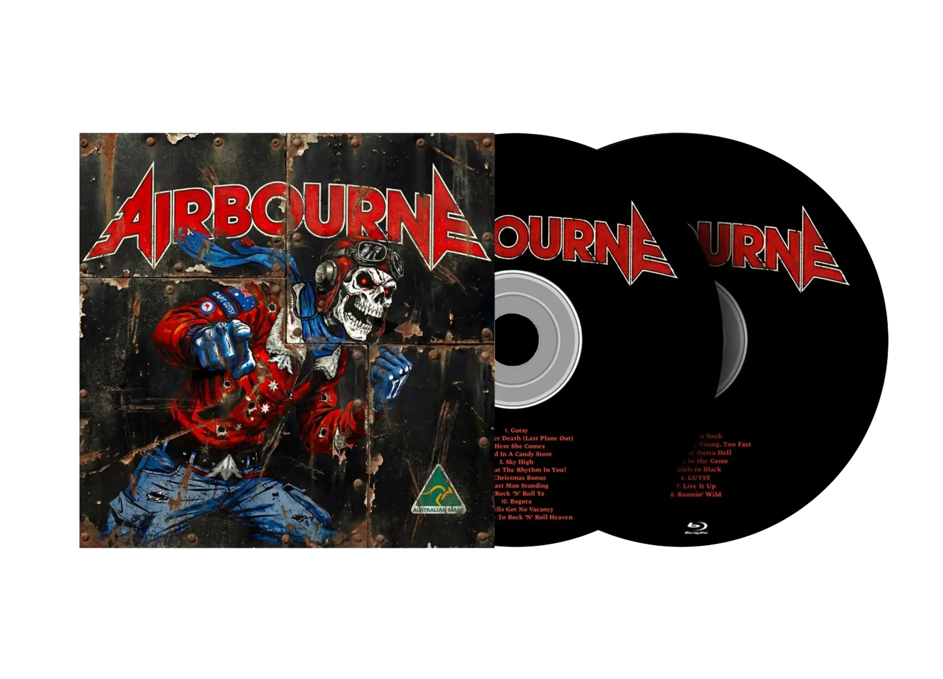 AIRBOURNE - Airbourne [CD+BRD] (Hard Rock CDs)