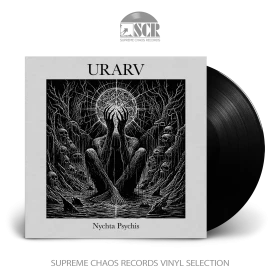 URARV · Nychta Psychis | BLACK LP (Black Metal Vinyl)