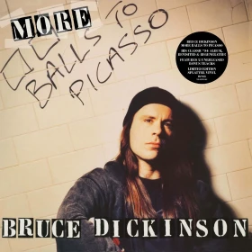 BRUCE DICKINSON · More Balls to Picasso | WHITE/BLUE SPLATTER 2LP (Heavy Metal Vinyl) · Bild 1