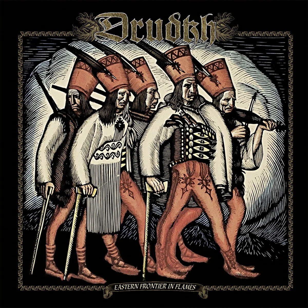 DRUDKH · Eastern Frontier In Flames (B-Stock) | BLUE LP (Black Metal Vinyl) · Bild 1