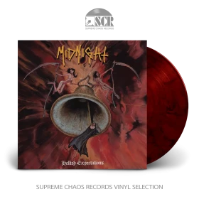 MIDNIGHT · Hellish Expectations | CRIMSON RED/BLACK SMOKE LP (Black Metal Vinyl)