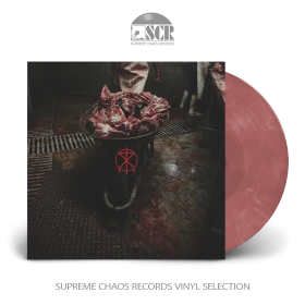 TO THE GRAVE · Liberation Front | CLEAR/RED MARBLED LP (Deathcore Vinyl)