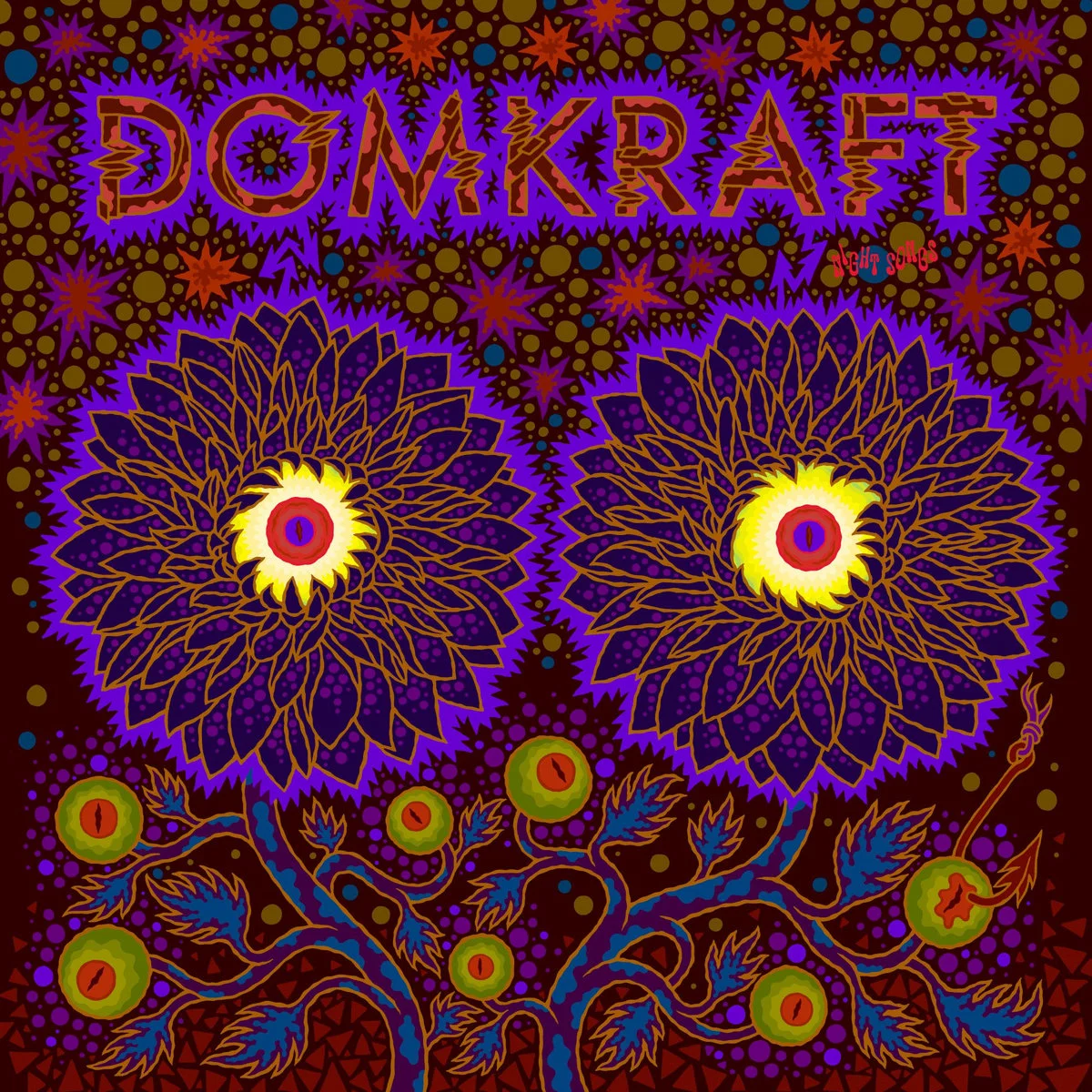 DOMKRAFT · Night Songs | BLUE VIOLET GALAXY LP (Psychedelic Rock/Doom Metal Vinyl) · Bild 1
