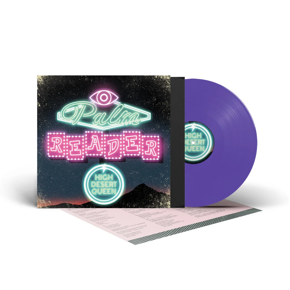 HIGH DESERT QUEEN · Palm Reader | PURPLE LP (Stoner Rock Vinyl) · Bild 2