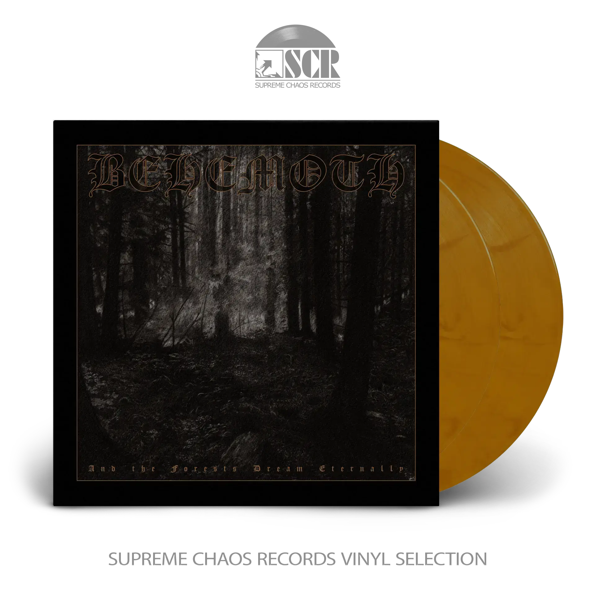 BEHEMOTH - And The Forests Dream Eternally · CLEAR SEPIA 2LP BEHEMOTH - And The Forests Dream Eternally · CLEAR SEPIA 2LP (Death Metal Vinyl)