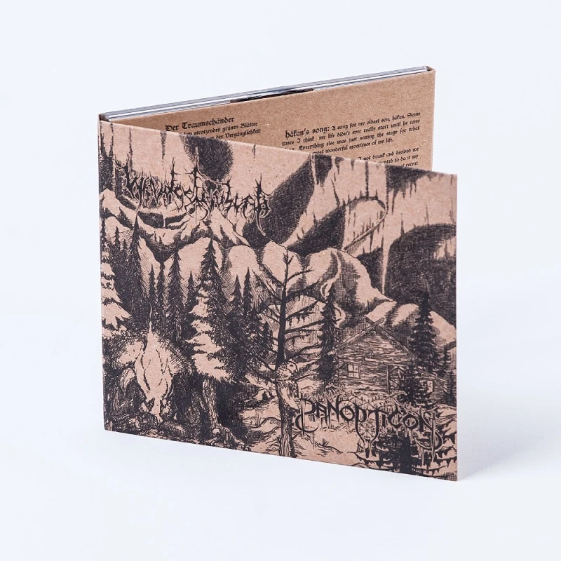 PANOPTICON / WALDGEFLÜSTER · Split | DIGIPAK CD (Black Metal CDs)