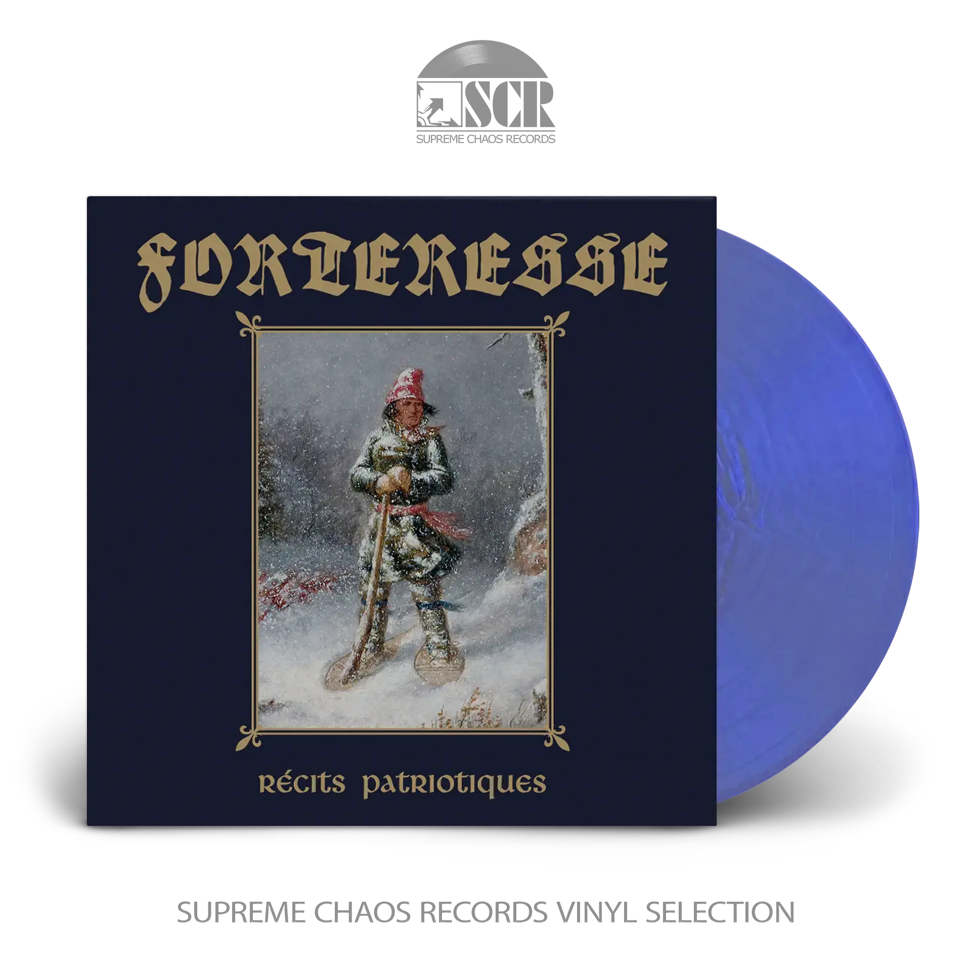 FORTERESSE · Récits Patriotiques | METALLIC BLUE LP (Black Metal Vinyl)
