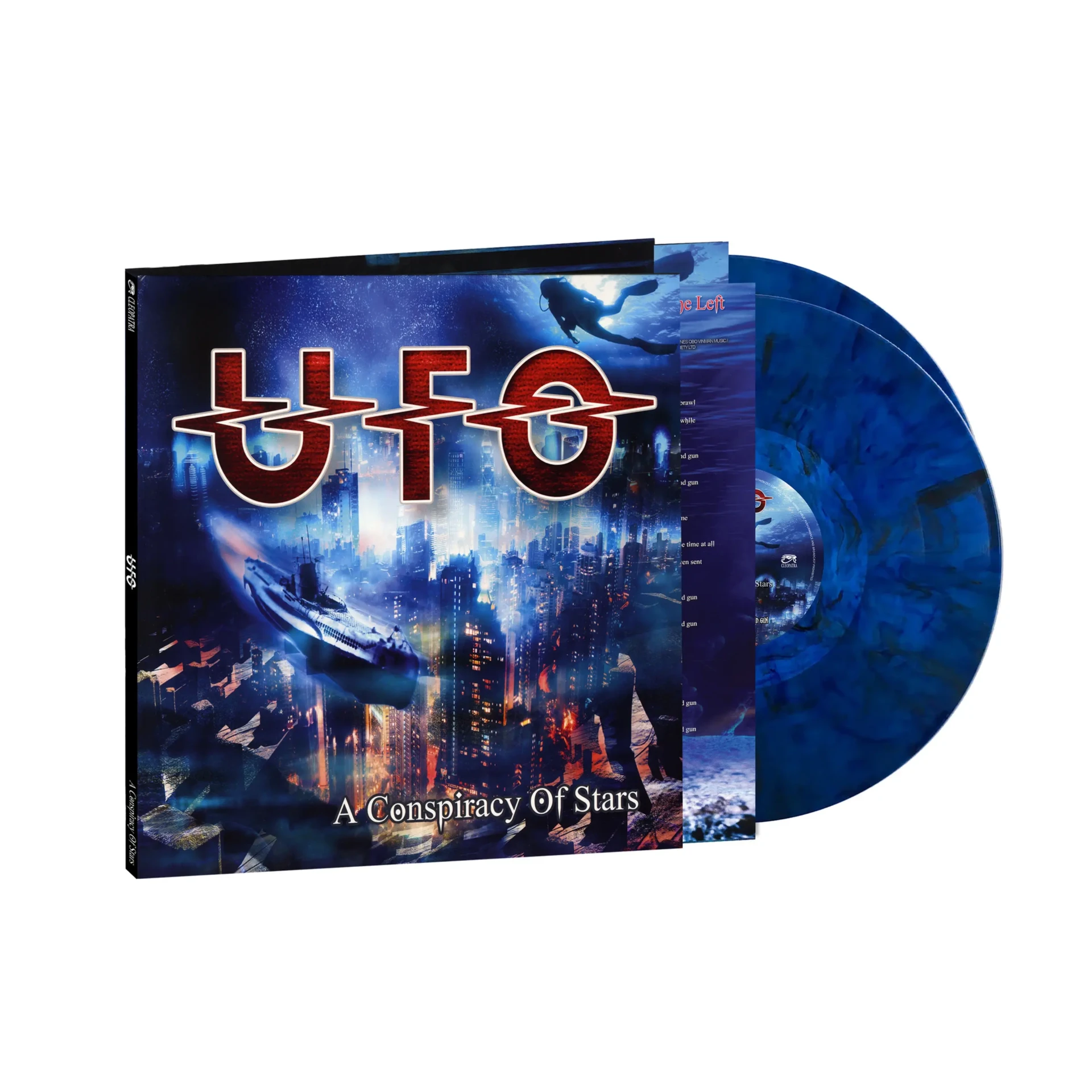 UFO · A Conspiracy Of Stars | BLUE/BLACK MARBLED 2LP (Hard Rock Vinyl) · Bild 2