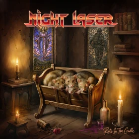 NIGHT LASER · Rats In The Cradle | GREEN/YELLOW/BLACK MARBLED 2LP (Hard Rock Vinyl) · Bild 1