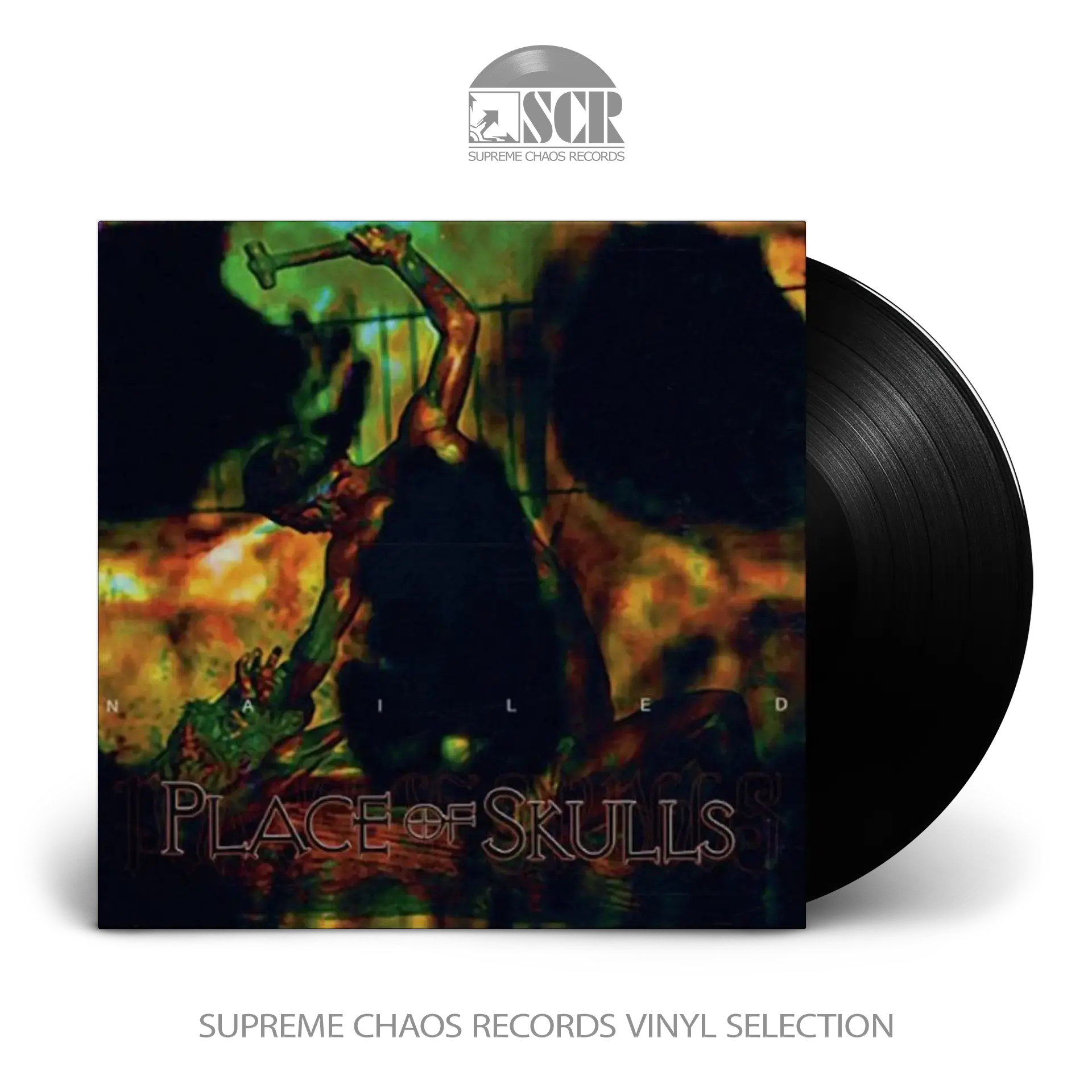 BENEATH THE DESERT FLOOR · Chapter 12: Place Of Skulls - Nailed | BLACK LP (Doom Metal Vinyl)