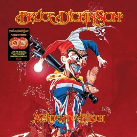 BRUCE DICKINSON · Accident Of Birth (25th Anniversary Edition) | RED/YELLOW SPLATTER 2LP (Heavy Metal Vinyl) · Bild 1