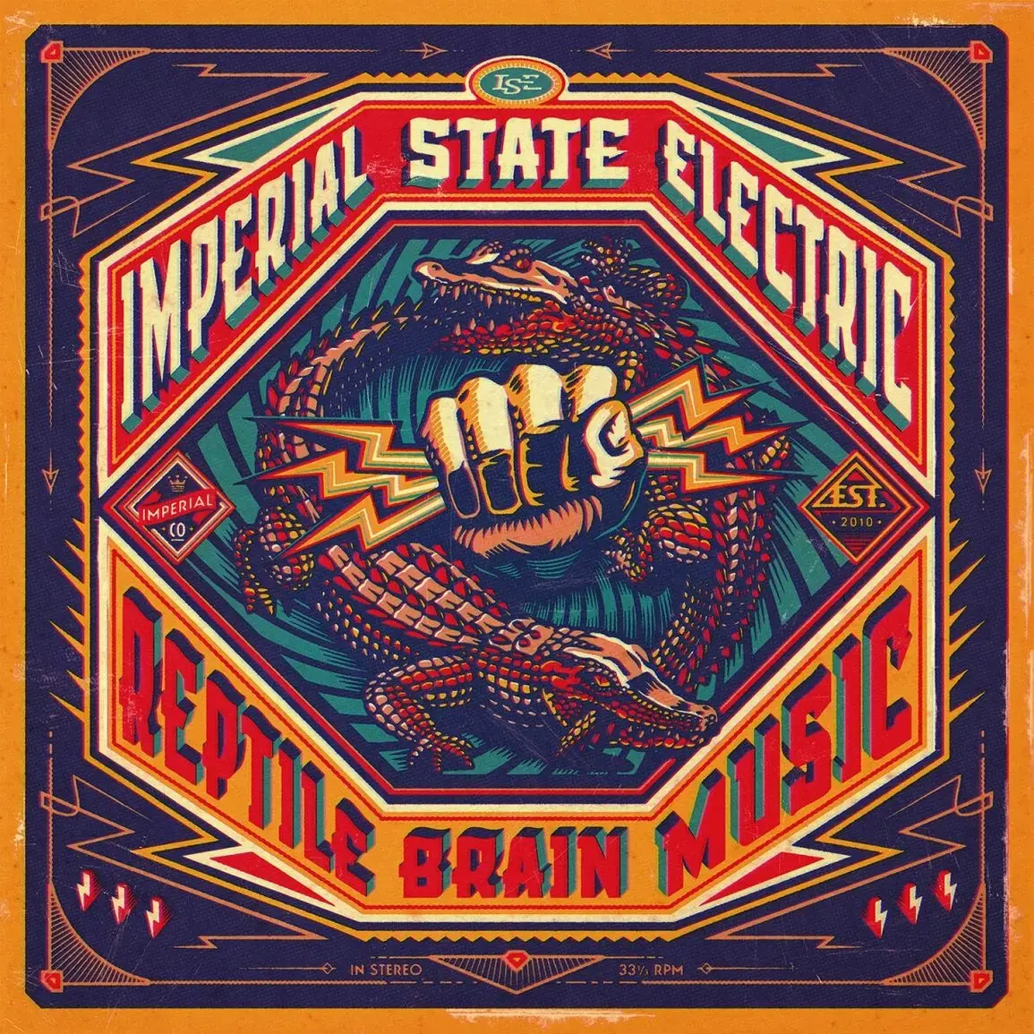 IMPERIAL STATE ELECTRIC · Reptile Brain Music | RED LP (Hard Rock Vinyl) · Bild 1