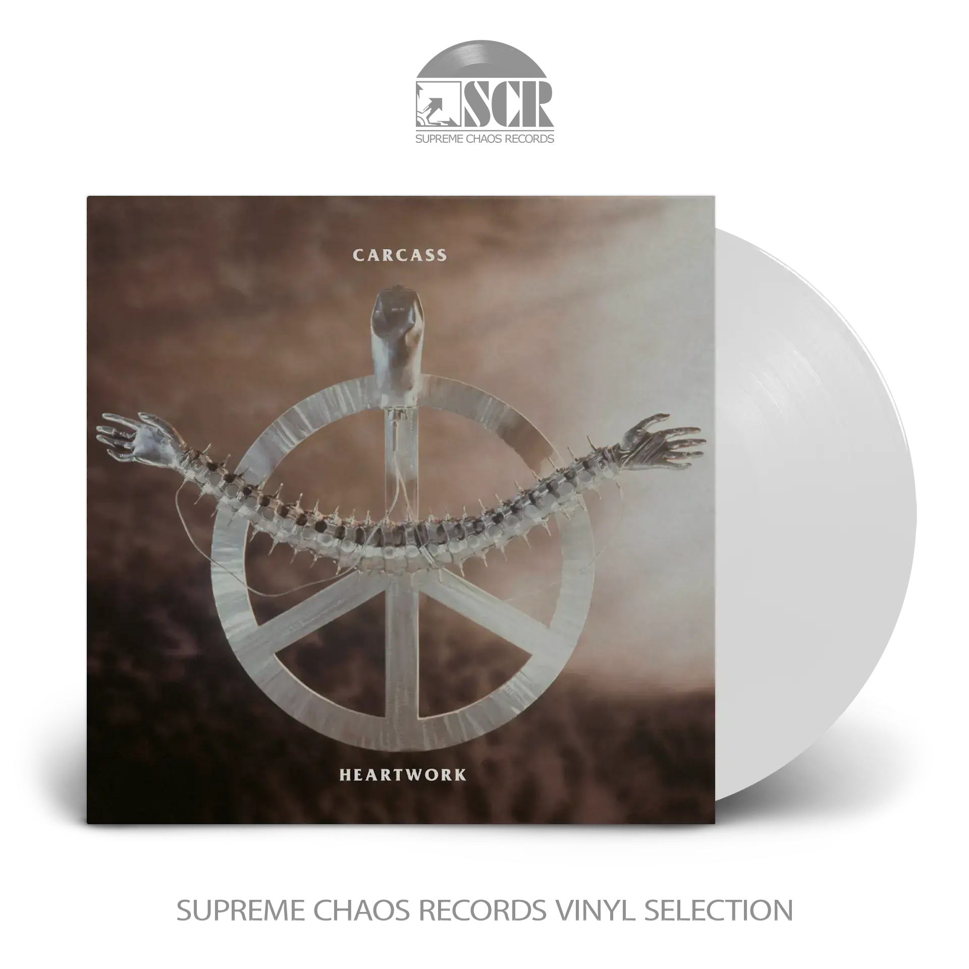 CARCASS · Heartwork | WHITE LP (Death Metal/Melodic Death Metal Vinyl) · Bild 3