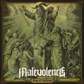 MALEVOLENCE · Reign Of Suffering (Re-Issue 2023) | TRANSPARENT SUN YELLOW LP (Hardcore Vinyl) · Bild 1