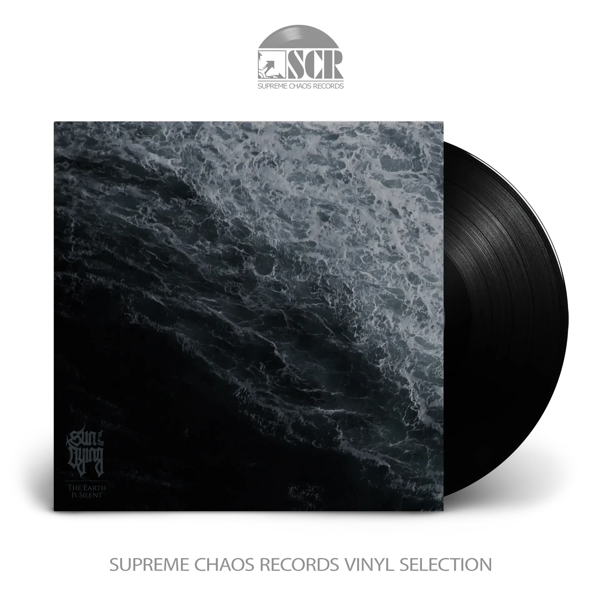 SUN OF THE DYING - The Earth Is Silent · BLACK LP (Doom Metal Vinyl)