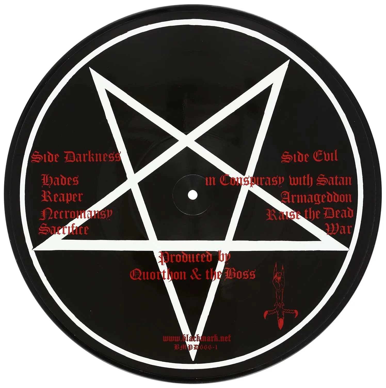 BATHORY - Bathory [PICTURE DISC LP] (Black Metal Vinyl) · Bild 2