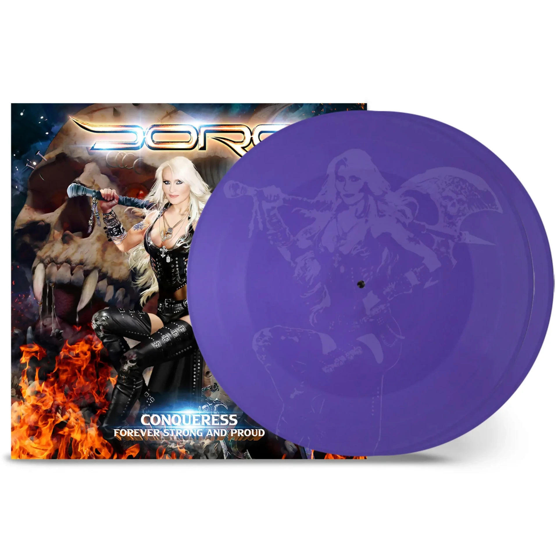DORO · Conqueress - Forever Strong and Proud | PURPLE DLP (Heavy Metal Vinyl)
