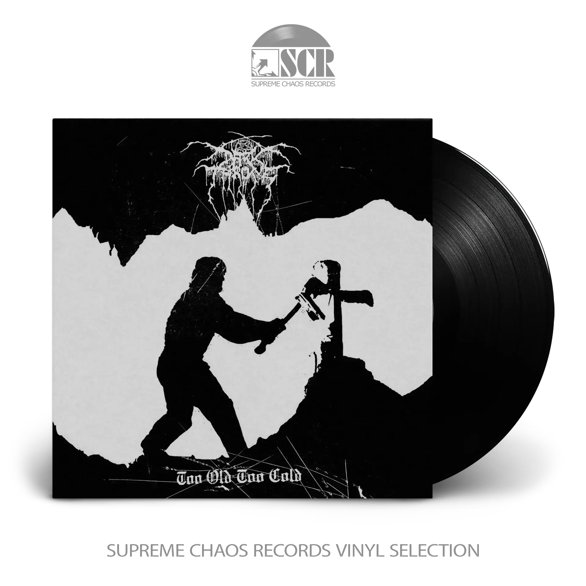 DARKTHRONE - Too Old, Too Cold · BLACK LP (Black Metal Vinyl)