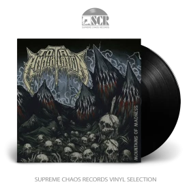 TOTAL ANNIHILATION · Mountains Of Madness | BLACK LP (Death Metal Vinyl)