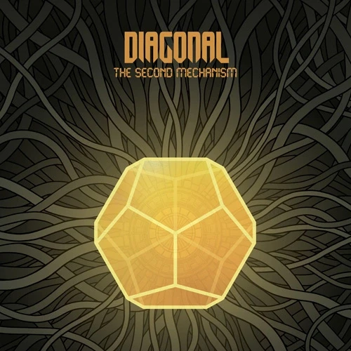 DIAGONAL · The Second Mechanism | TRANSPARENT ORANGE LP (Progressive Rock Vinyl) · Bild 1