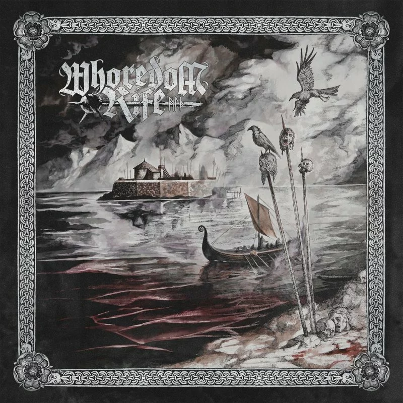 WHOREDOM RIFE · Nid: Hymner Av Hat | BLACK LP (Black Metal Vinyl) · Bild 1