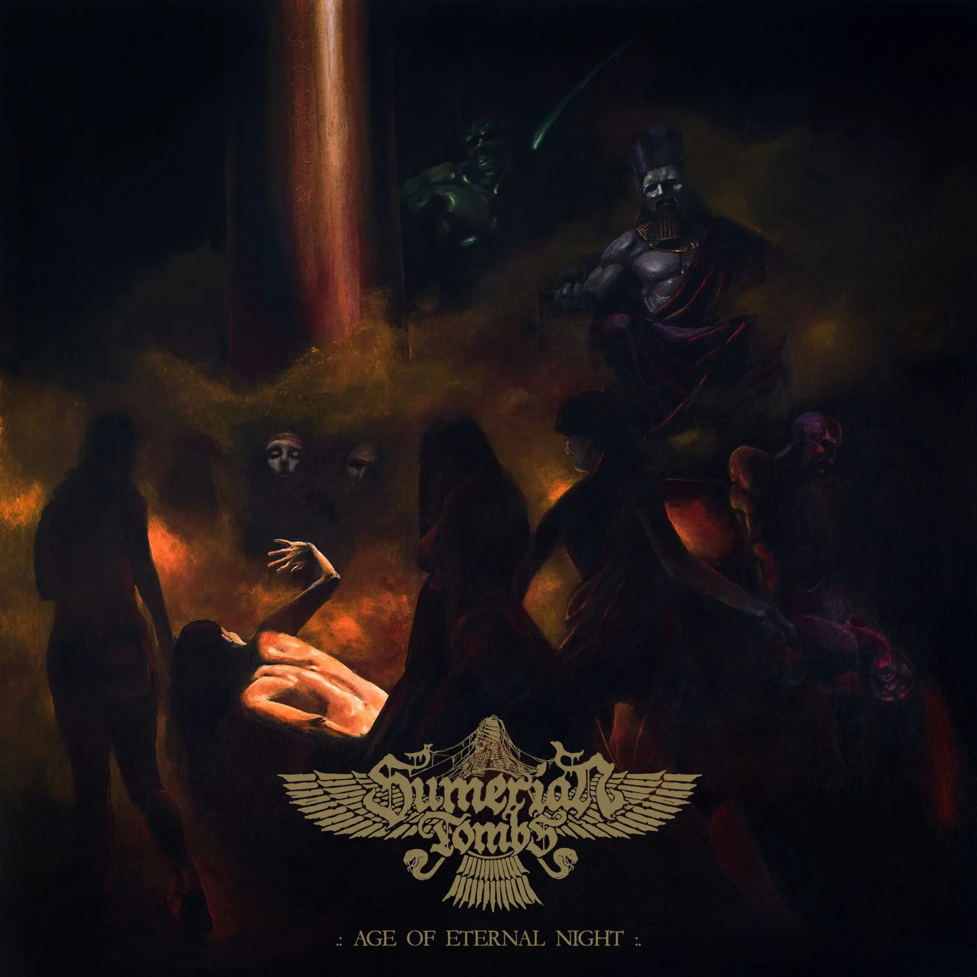 SUMERIAN TOMBS · Age Of Eternal Night | DIGIPAK 2CD (Black Metal/Death Metal CDs)
