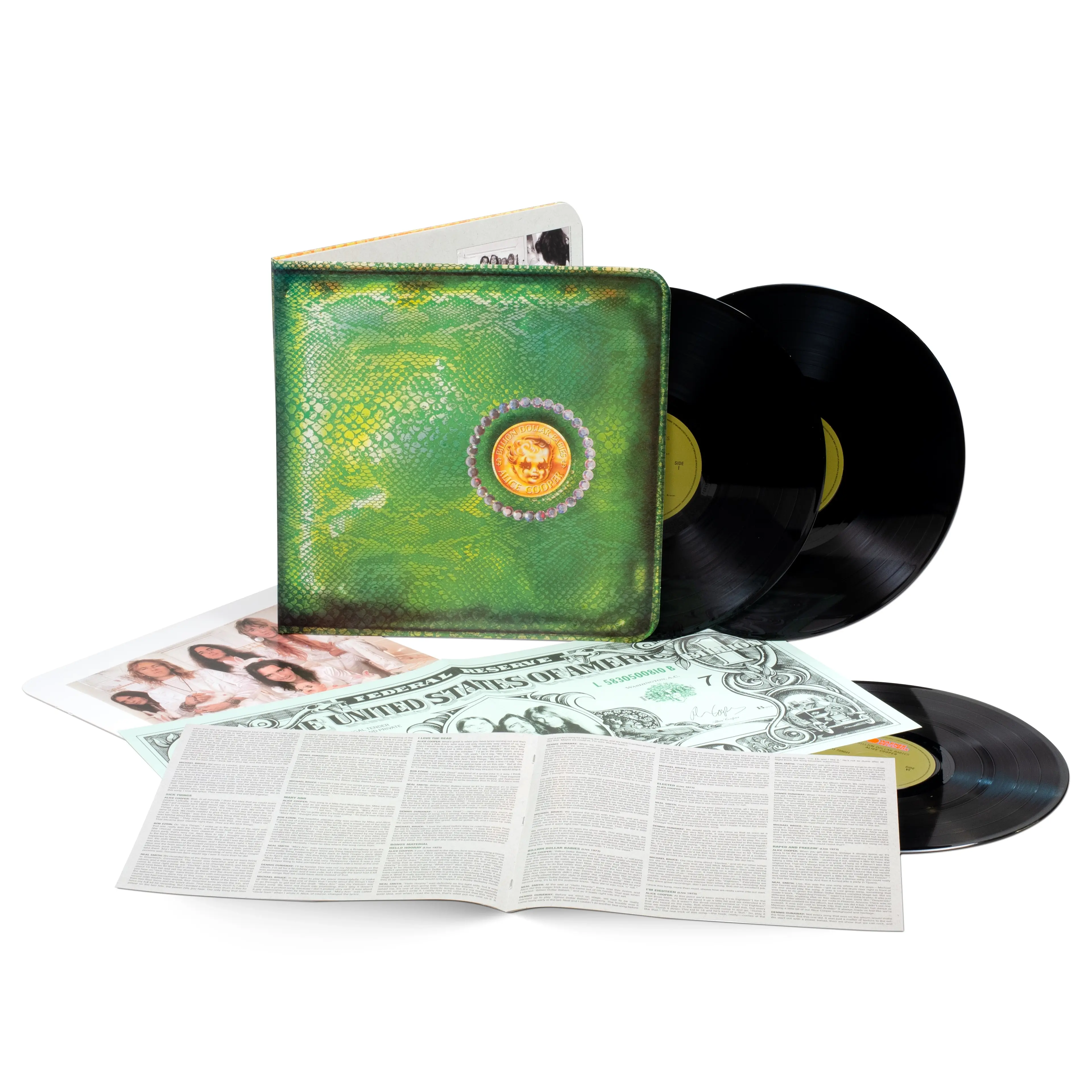 ALICE COOPER - Billion Dollar Babies (50th Anniversary) · 3LP ALICE COOPER - Billion Dollar Babies (50th Anniversary) · 3LP (Hard Rock Vinyl)