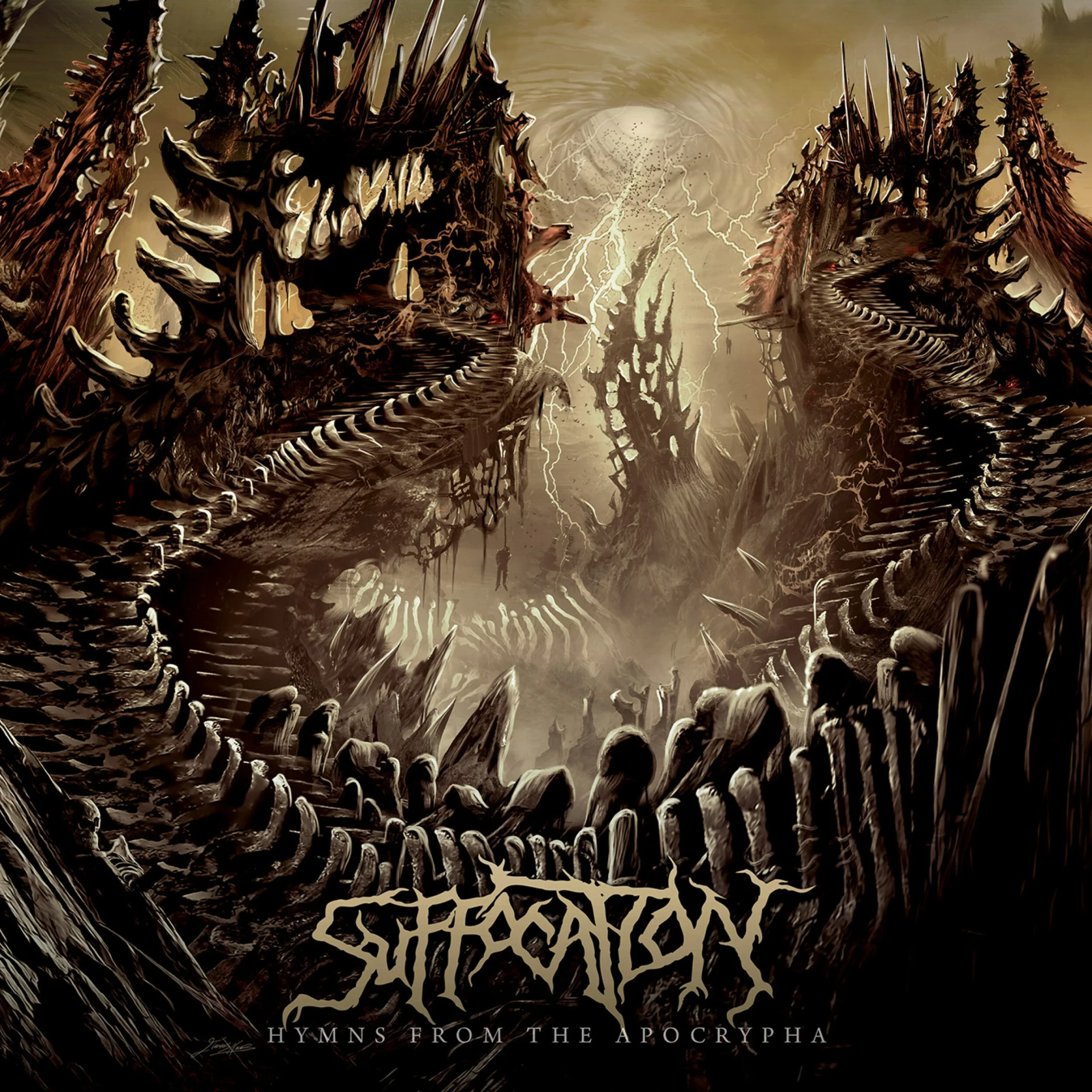SUFFOCATION · Hymns From The Apocrypha | GOLD LP (Death Metal Vinyl) · Bild 1