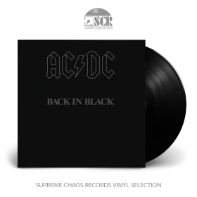 AC/DC · Back In Black | BLACK LP (Hard Rock Vinyl)