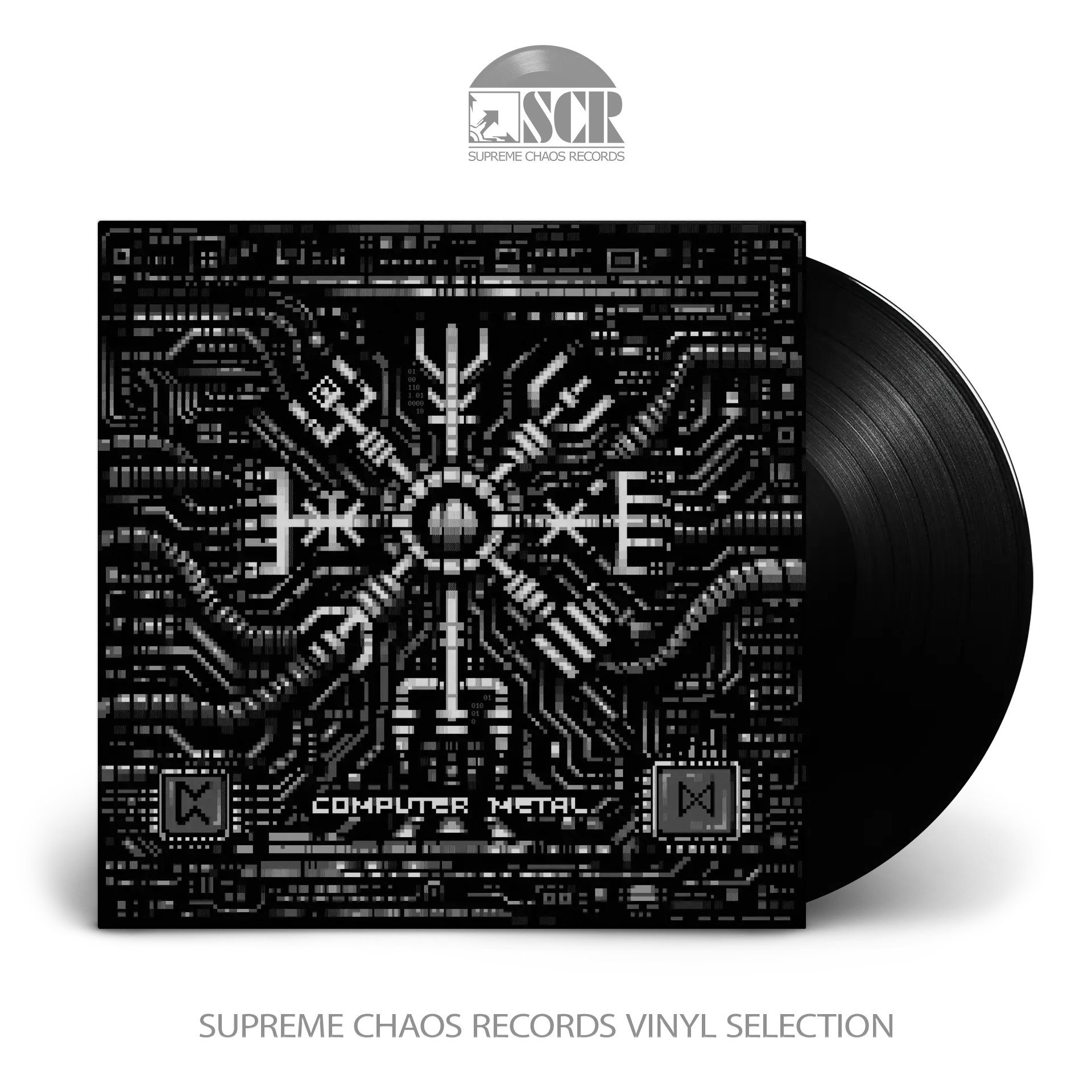 MASTER BOOT RECORD · Computer Metal | BLACK LP (Metal/Electronic Vinyl)