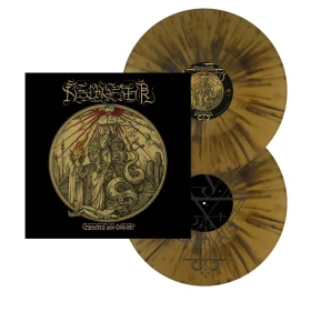 NECROFIER · Transcend Into Oblivion | GOLD/BLACK SPLATTER 2LP (Black Metal/Death Metal Vinyl) · Bild 3