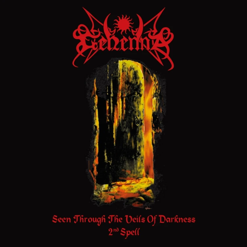 GEHENNA · Seen Through The Veils Of Darkness | BLACK LP (Black Metal Vinyl) · Bild 1