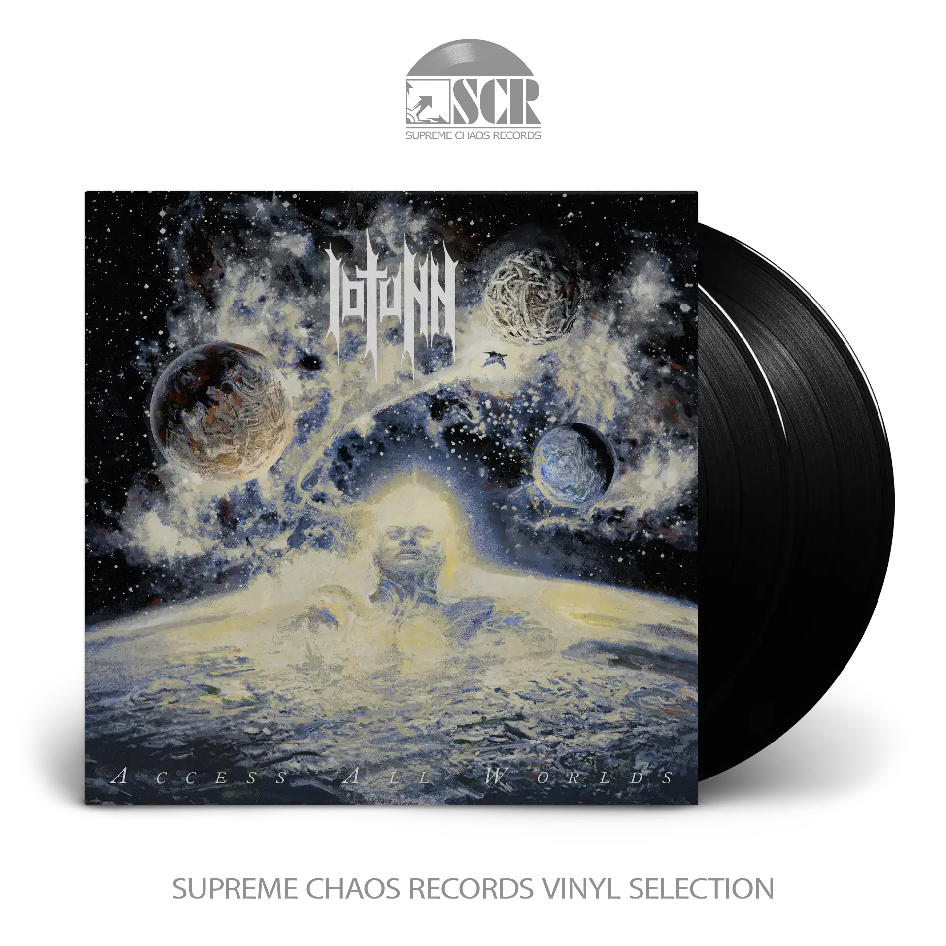 IOTUNN · Access All Worlds | BLACK 2LP (Progressive Metal/Melodic Death Metal/Doom Metal Vinyl)