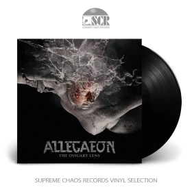 ALLEGAEON · The Ossuary Lens | BLACK LP (Progressive Metal/Death Metal Vinyl)