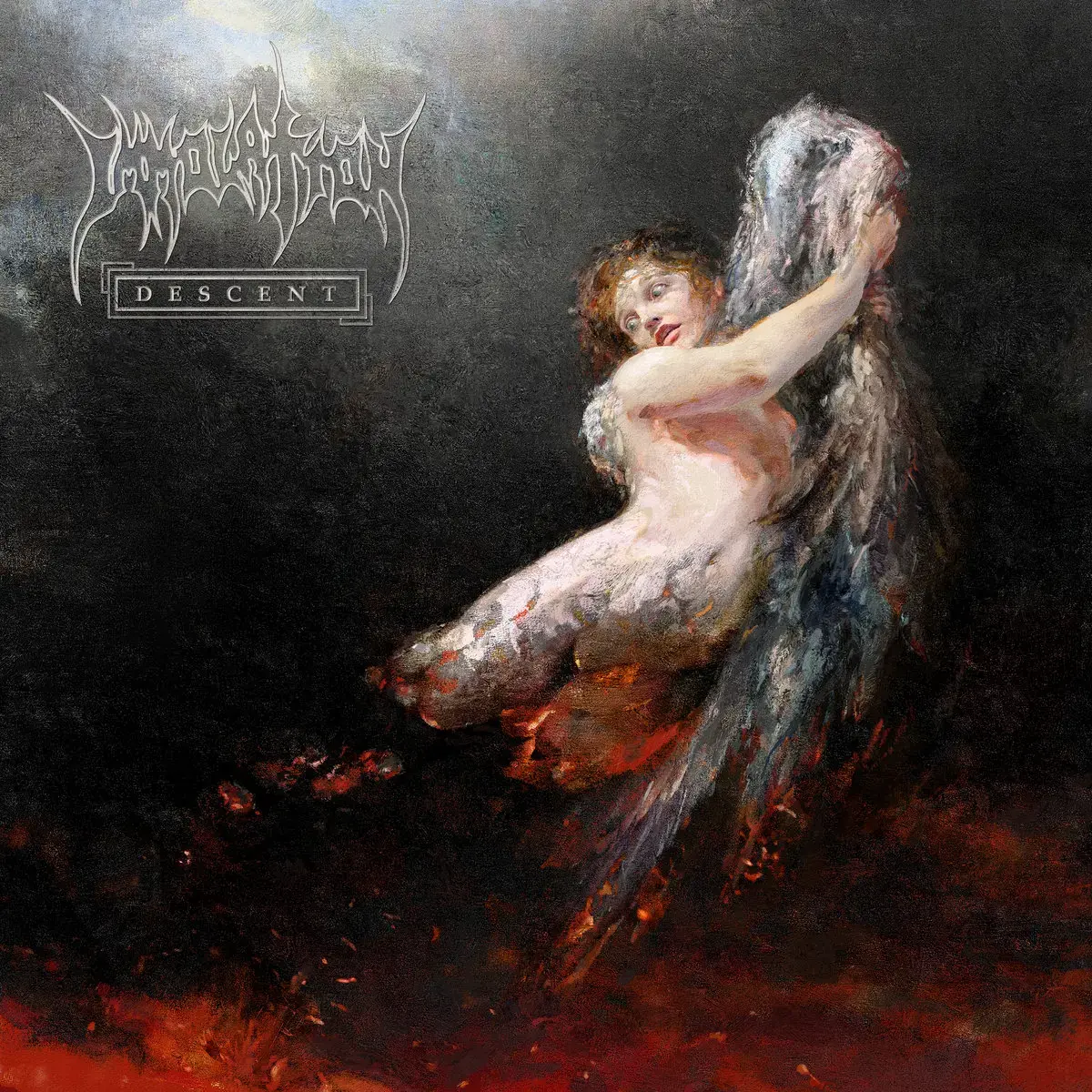 IMMOLATION · Descent | OXBLOOD LP (Death Metal Vinyl) · Bild 1