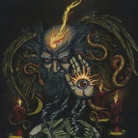 ALEYNMORD · The Blinding Light | BLACK LP (Black Metal Vinyl) · Bild 1