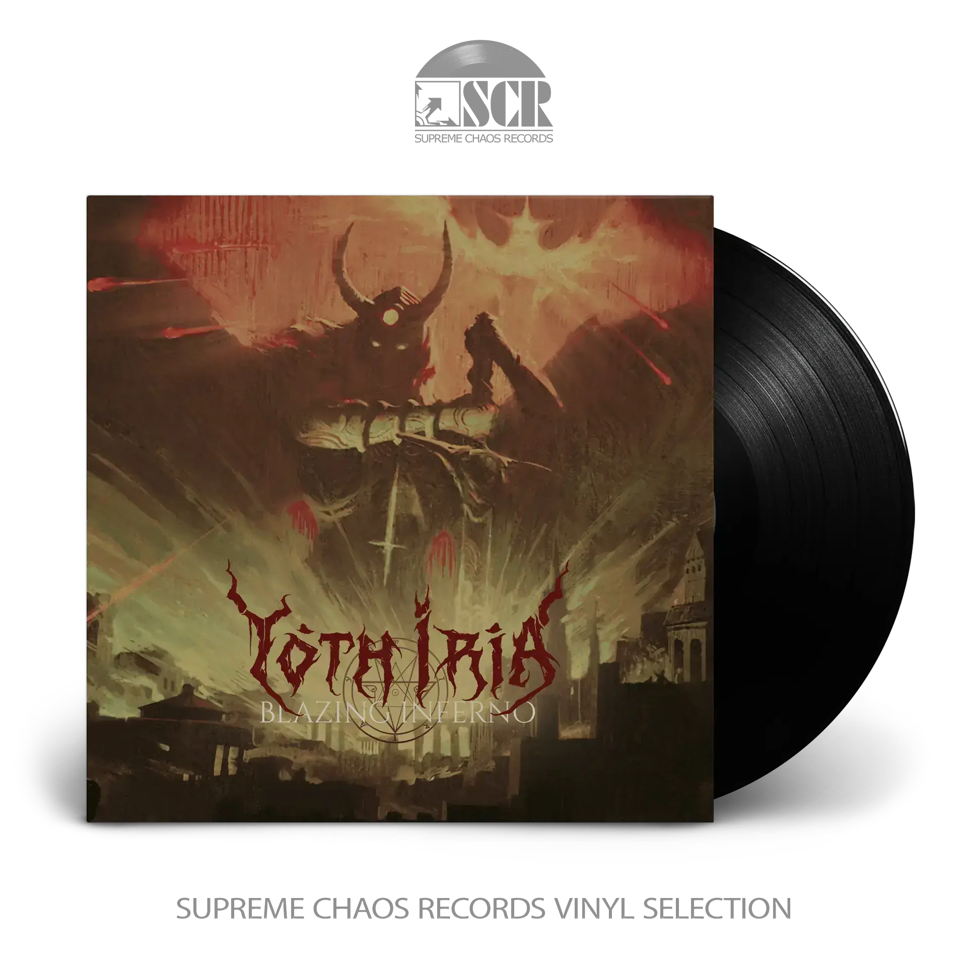 YOTH IRIA - Blazing Inferno · BLACK LP (Black Metal Vinyl)