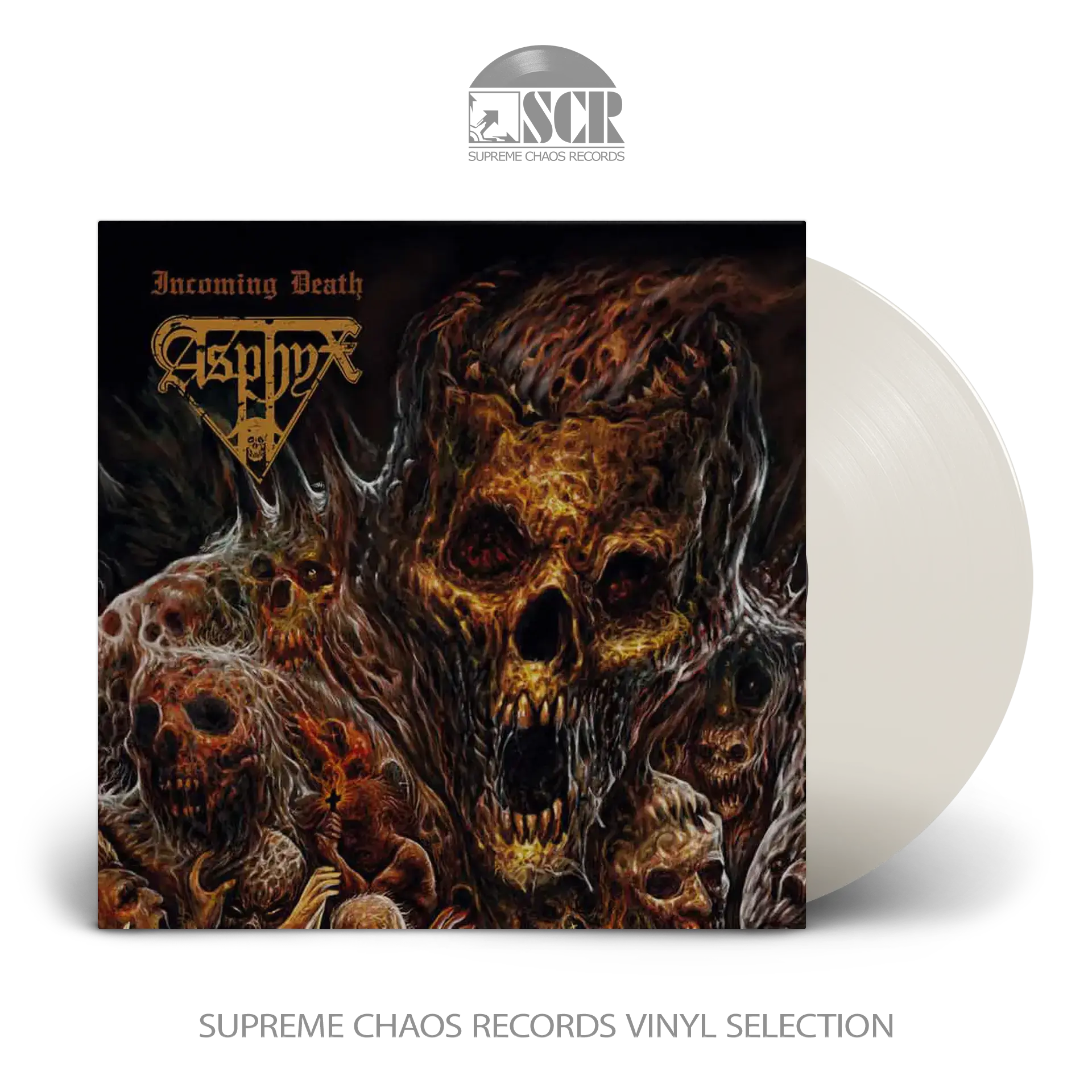 ASPHYX · Incoming Death (Pop-Up) | CLEAR LP (Death Metal Vinyl)