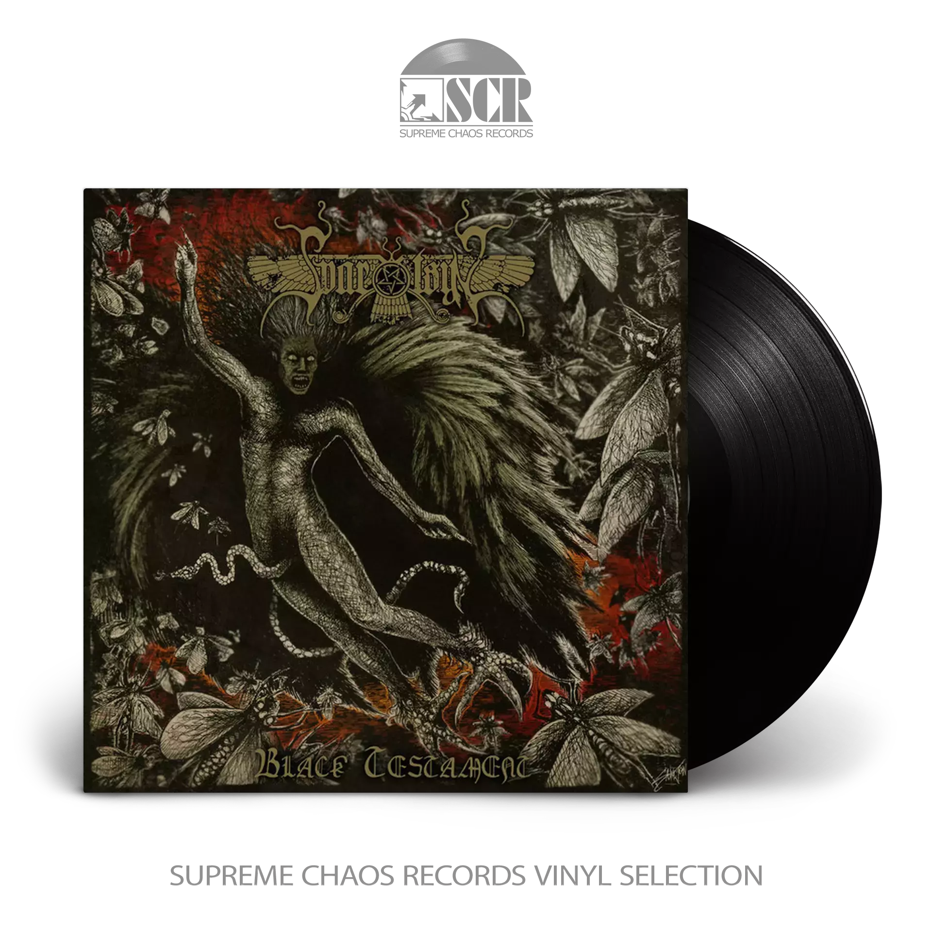 SVARTSYN · Black Testament | BLACK LP (Black Metal Vinyl)
