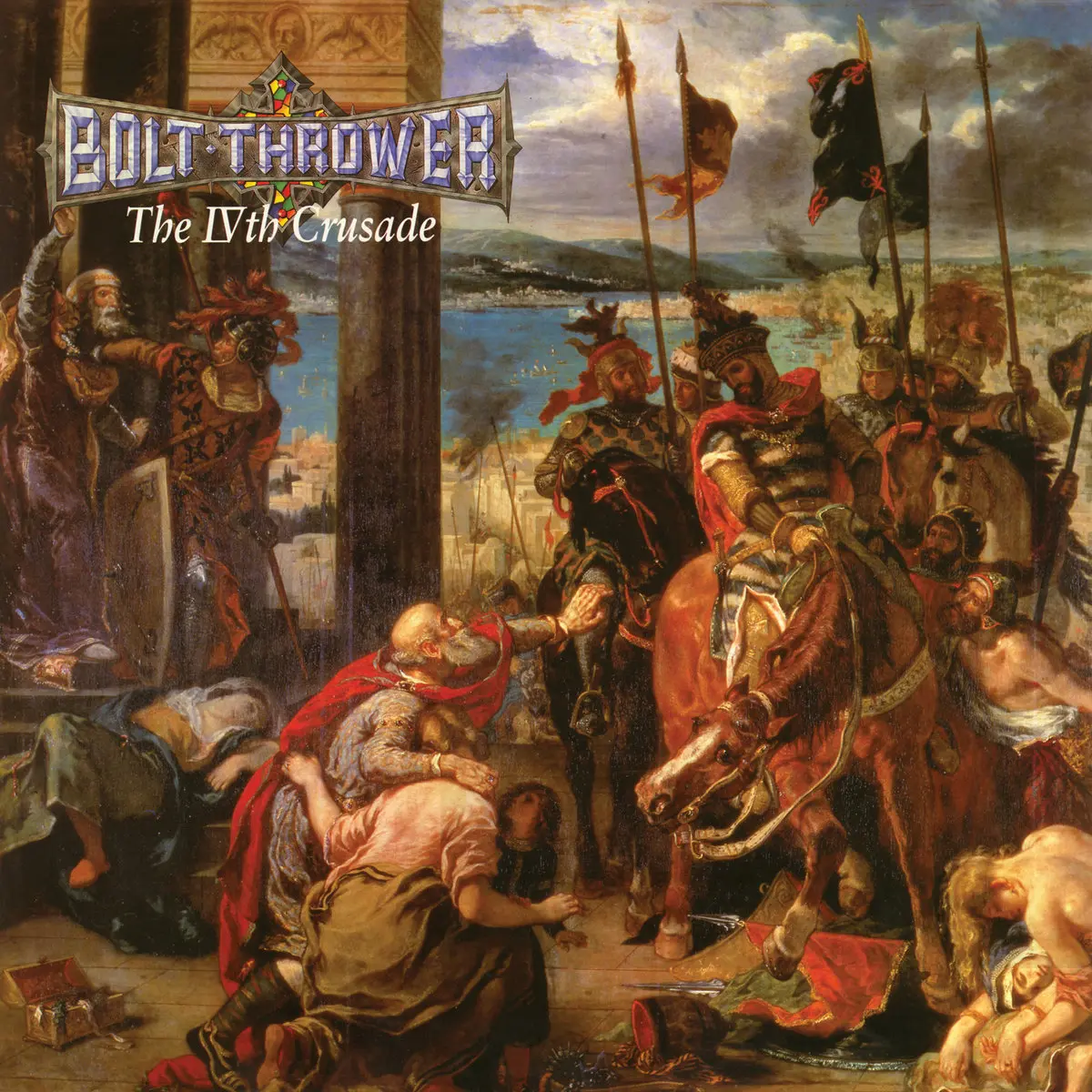 BOLT THROWER · The IVth Crusade (Re-Release FDR) | BLACK LP (Death Metal Vinyl) · Bild 1