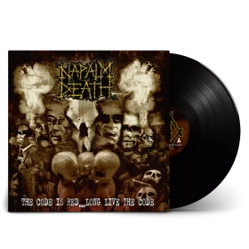 NAPALM DEATH · The Code Is Red | BLACK LP (Grindcore Vinyl)
