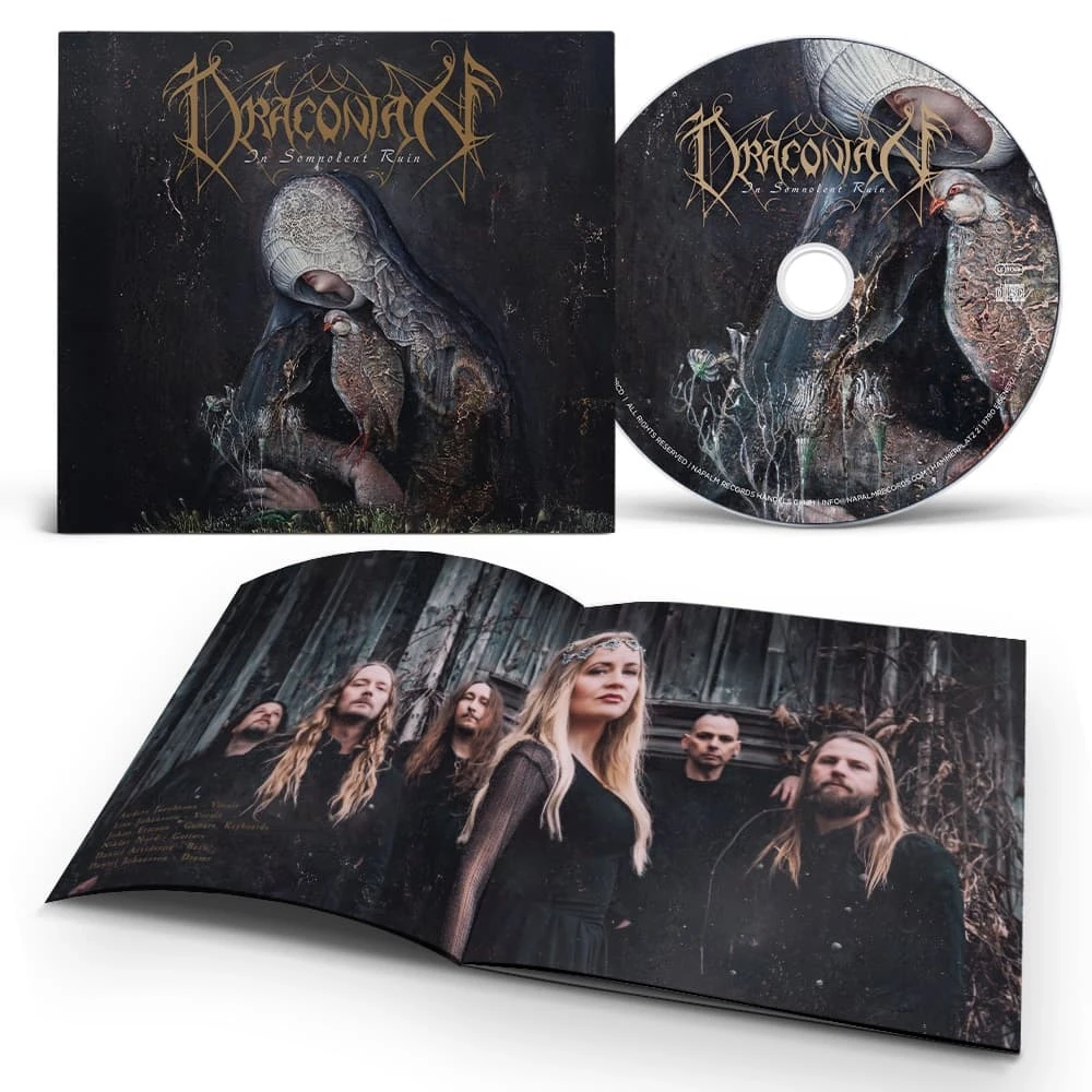 DRACONIAN · In Somnolent Ruin | DIGIPAK CD (Gothic Metal/Doom Metal CDs) · Bild 2