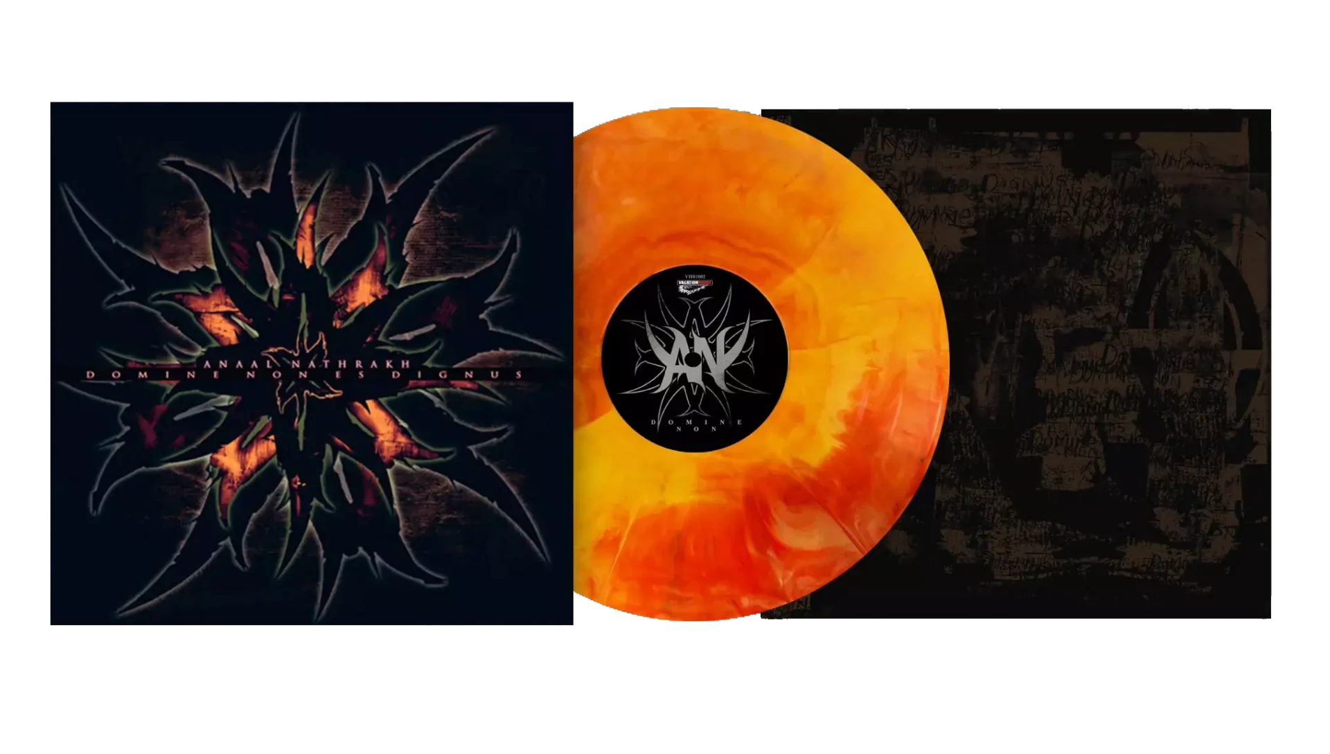 ANAAL NATHRAKH - Domine Non Es Dignus · ORANGE MARBLED LP