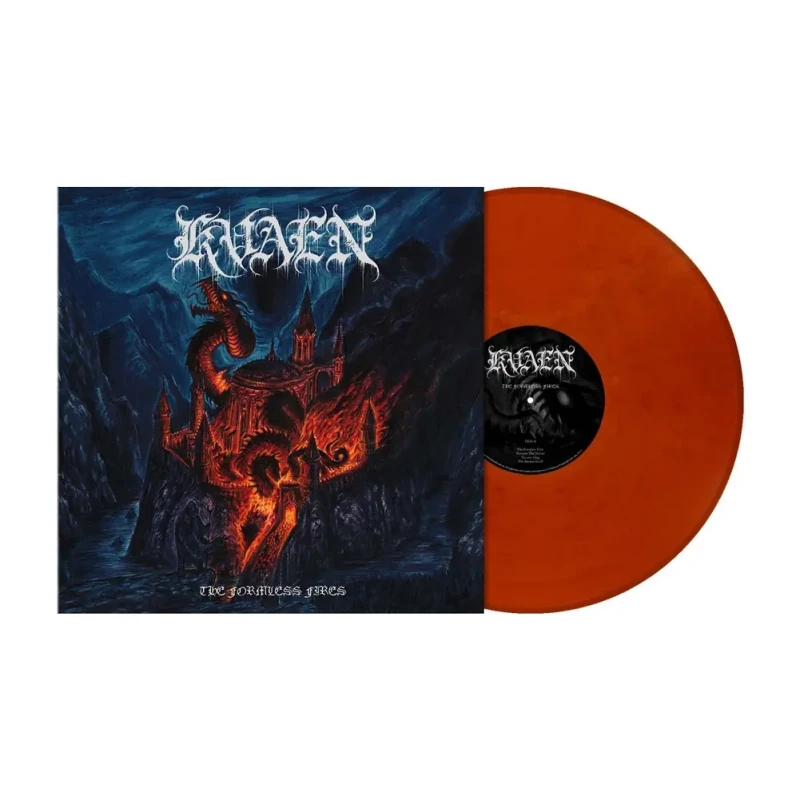 Kvaen · The Formless Fires | Copper Orange Marbled LP
