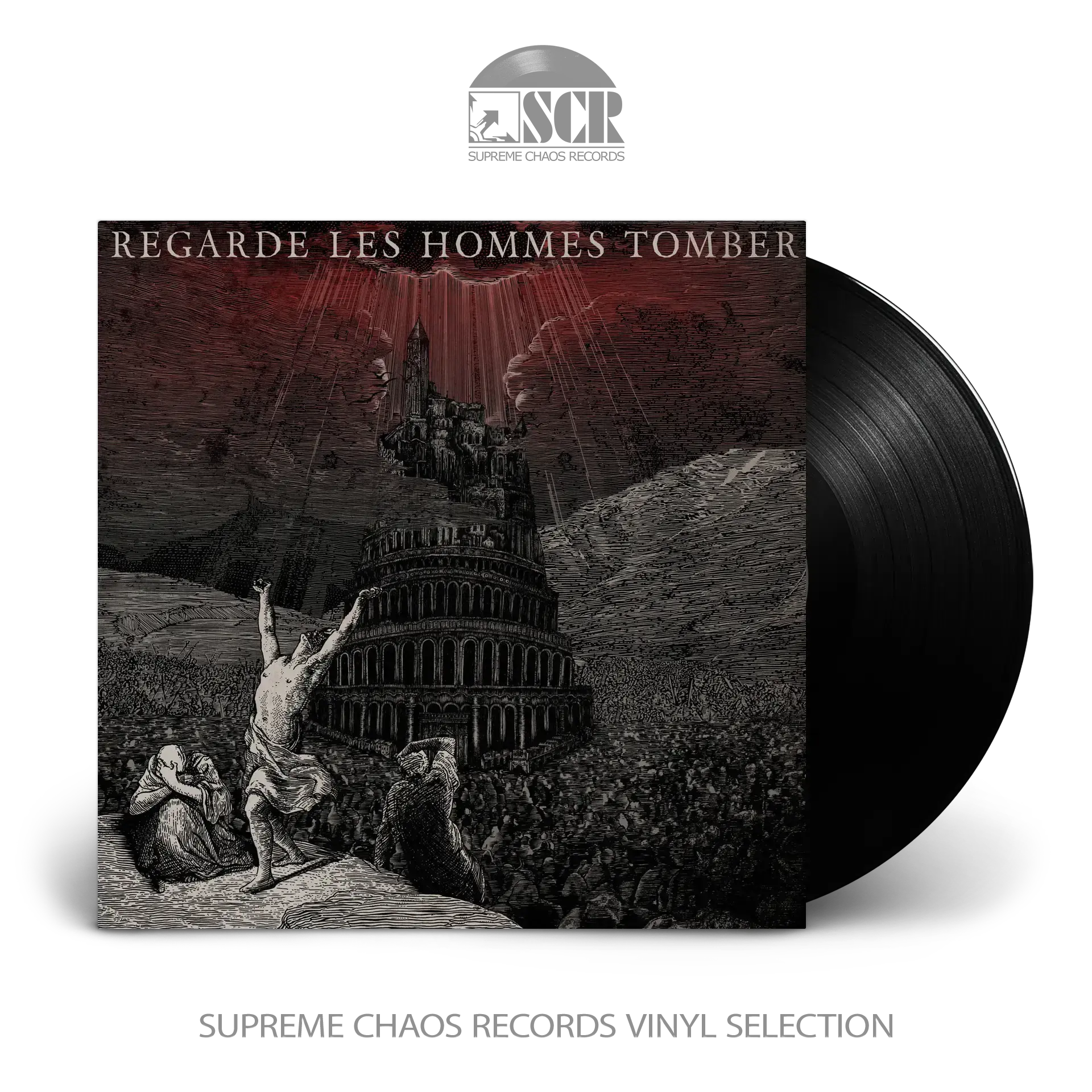 REGARDE LES HOMMES TOMBER - Regarde les Hommes Tomber · BLACK LP (Black Metal Vinyl)