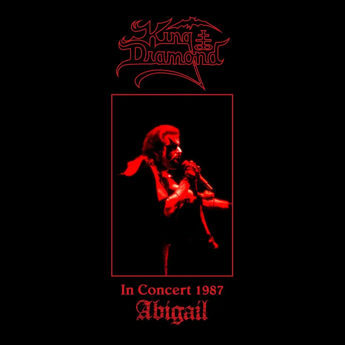 KING DIAMOND · In Concert 1987 - Abigail | WHITE LP (Heavy Metal Vinyl) · Bild 1