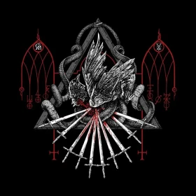 GOATWHORE · Angels Hung From The Arches Of Heaven | SILVER/BLACK LP (Death Metal/Black Metal Vinyl) · Bild 1